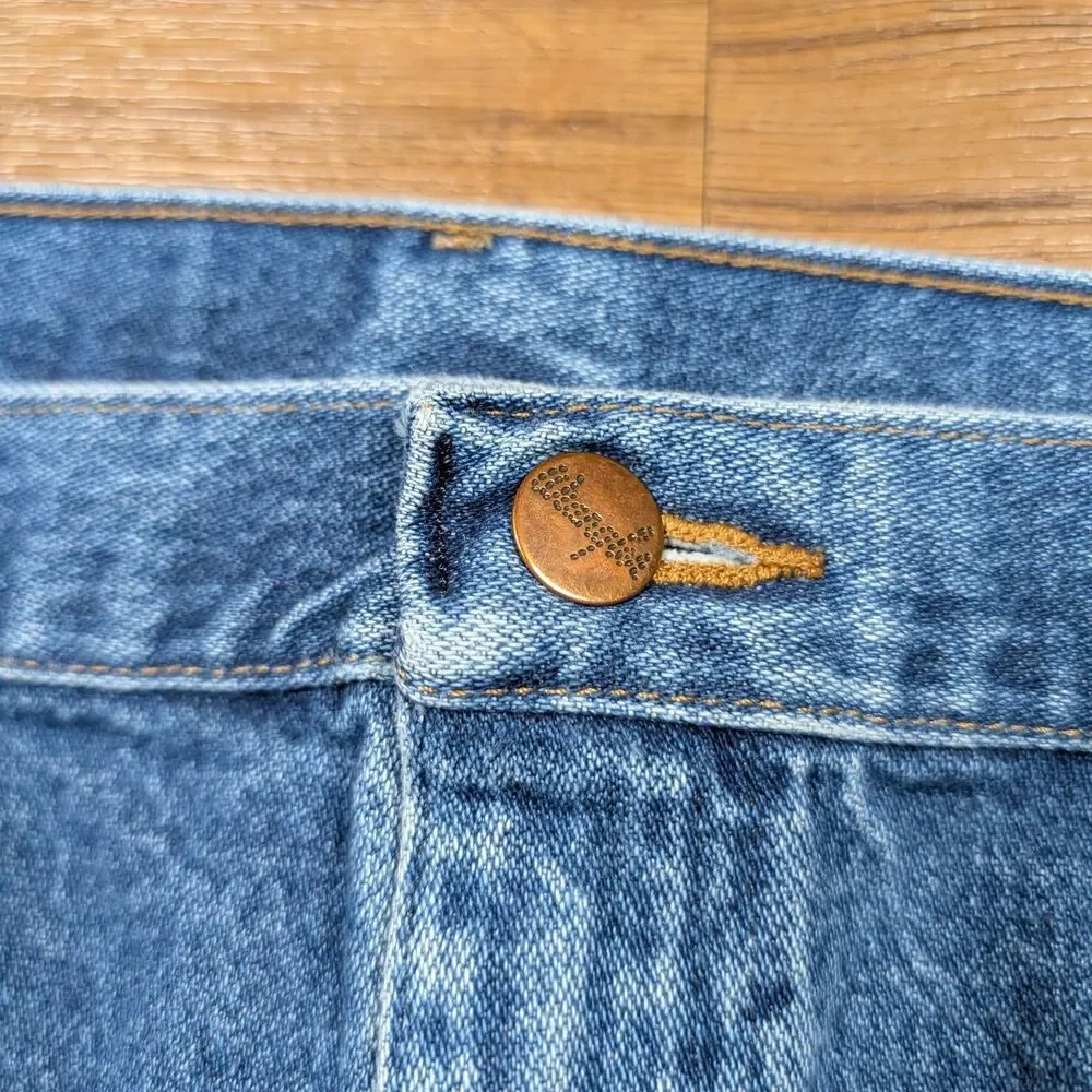 Wrangler 13MWZGK Cowboy Cut Jeans 40x30 Blue Original Fit Westerm Rigid Denim